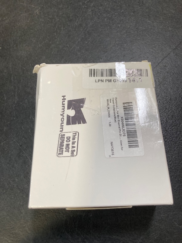 Photo 1 of Humyoun 8 Pcs Mini Enamel Pin Display Book Gift Clear Collection Travel Trading Binder Holder Badge Book Storage Organizer up to 36 1-inch Enamel Pins for Travel Collectors (Blue,4.61x3.94 in)