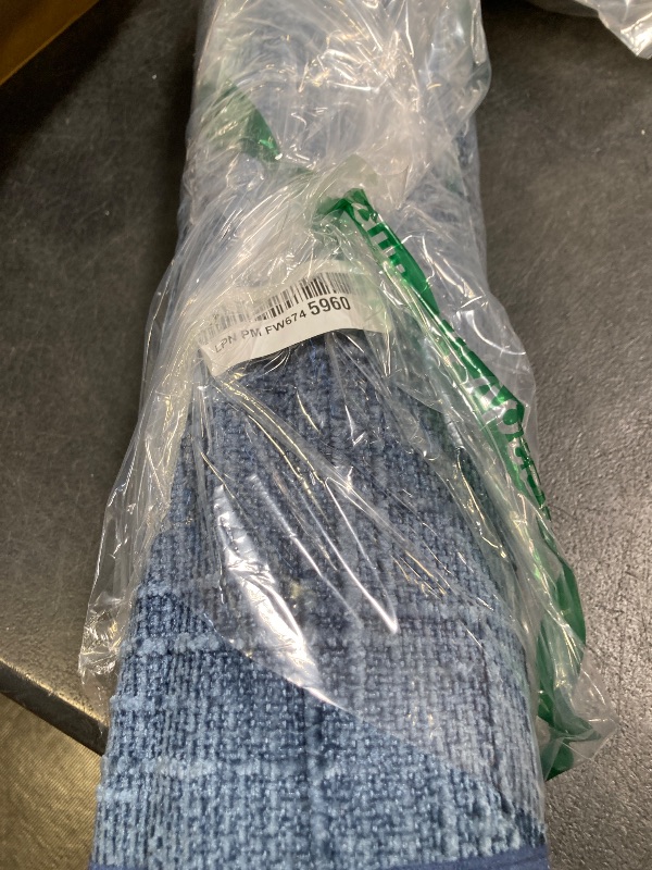Photo 1 of YIHOUSE Bathroom Rug Set 2 Piece Blue, Non Slip Bath Mats Sets of 2 Quick Dry, Absorbent Washable Thin Bathroom Rugs Fit Under Door for Elder, Sink, Laundry