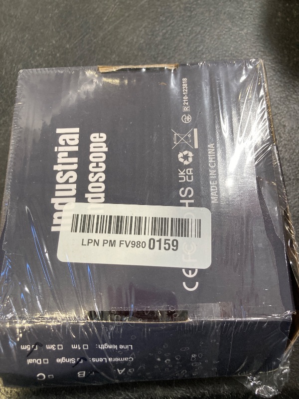 Photo 1 of Endoscope Camera with Light, 1920P HD Bore Scope Borescope with 8 Lights, Waterproof 16.4FT Semi-Rigid Cord for Pipe Inspection, Industrial Endoscope for Phones(Black)