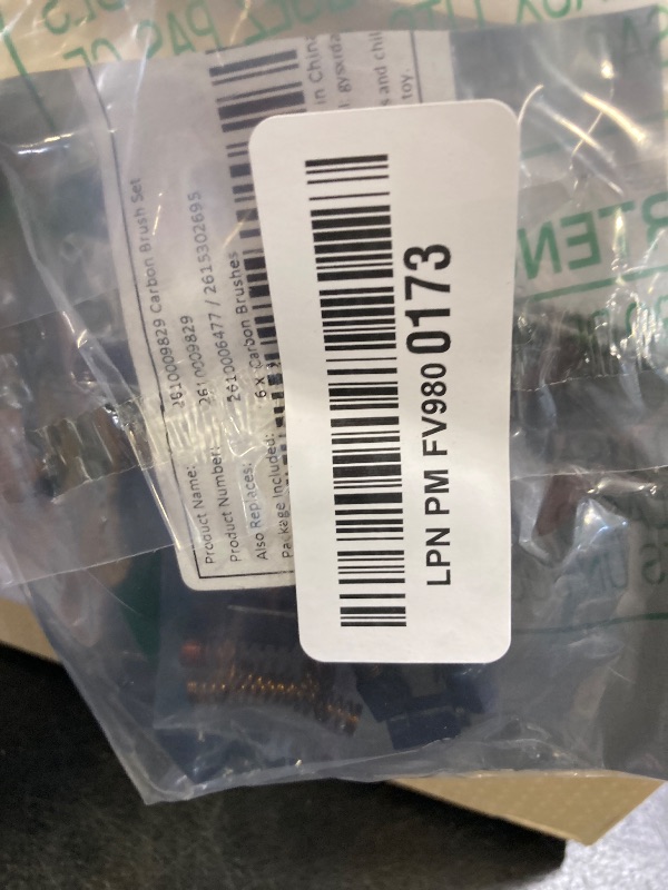 Photo 1 of 6 PCS Carbon Motor Brushes Compatible for Dremel 3000 200 276 396 Brush Repairing Part,for Dremel 2610009829 Motor Replacement Part