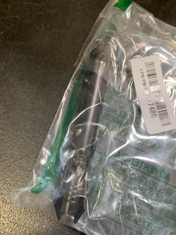 Photo 1 of Torch Lighter - Windproof Jet Flame Refillable Butane Lighter with Adjustable Flame, Lightsaber Design, Visible Window, for Kitchen, Outdoor(Gas Not Include) (Black)