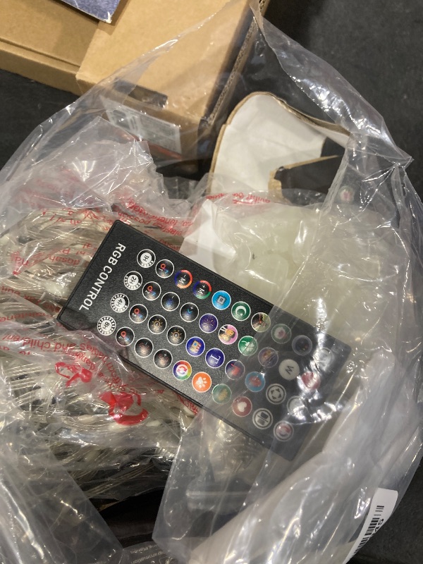 Photo 1 of Afirst Curtain Lights Smart Curtain Lights with 540 LED Music Sync Dynamic DIY Wall Lights APP & Remote Control Curtain String Lights for Valentine's Day Bedroom Window Indoor Outdoor Decor