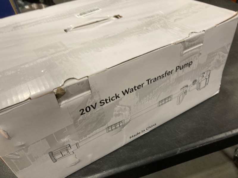 Photo 1 of Stick Water Transfer Pump Compatible For Dewalt 20V Battery(NO Battery), 800GPH Cordless Portable Water Transfer Pump With Detachable Rod & 37" Hose, For Pool Pond Garden Fountain Boat Livestock Tanks