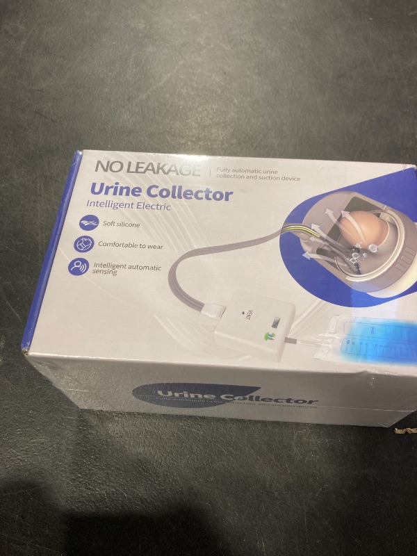Photo 1 of Electric Male Urine Collector Portable Wearable Urinal Device with Silicone Cup USB Rechargeable Pump for Elderly and Outdoor Use