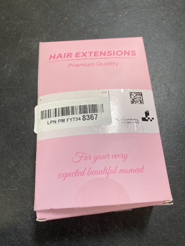 Photo 1 of 14 Inch Ponytail Extension - Wavy Pony Tails Hair Extensions, Claw Clip Ponytail Extension, Synthetic Hair Extensions Ponytail, Clip on Ponytails for Women (Light Brown With Beige Highlights)