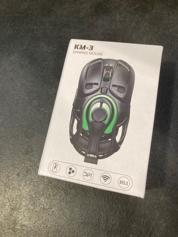 Photo 1 of YPBDAN Wireless Gaming Mouse, Tri-Mode 2.4G/USB-C/Bluetooth 5.3 RGB Wireless Mouse, 10000 DPI, 60Hrs Battery, Ultra-Light Ergonomic Design, Rechargeable Computer Mice Compatible with PC Mac Laptop