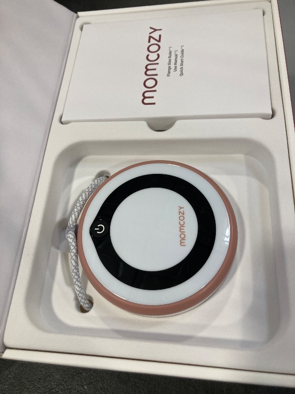 Photo 1 of Momcozy Breast Pump V1 Pro Hospital-Grade, Hands-Free & Portable Wearable Pump, Upgraded Electric Pump with 3 Fine-Tuned Rhythms|15 Levels, Come with Leak-Proof DoubleFit Flange, Cozy Red.