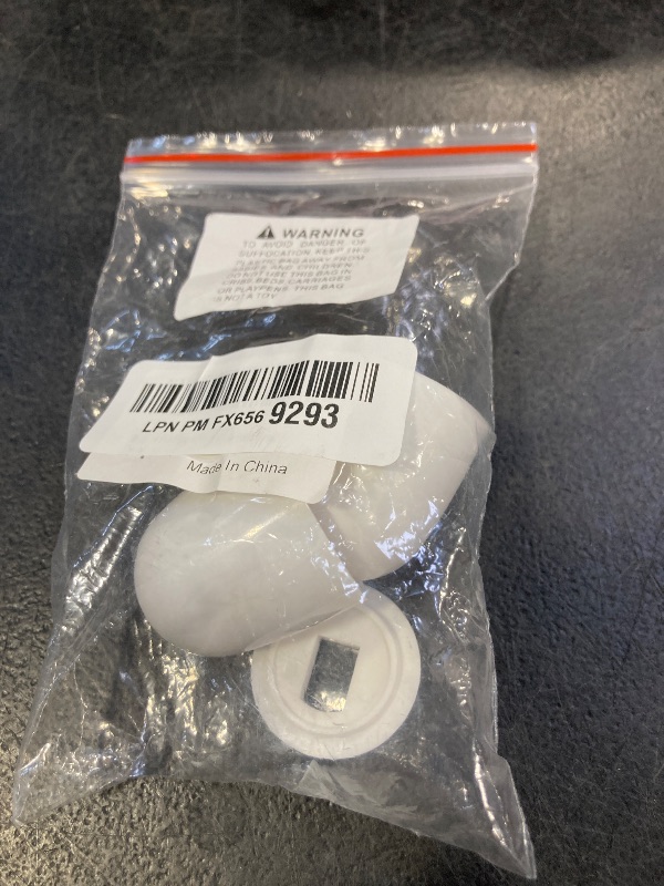 Photo 1 of 4 Packs Upgrade Toilet Bolt Caps, 1.44 Inch Height Plastic Toilet Bolt Covers with Extra Washers for Easy Installation, Sleek Push-On Toilet Screw Covers Caps for Concealing Bolts & Bathroom Decor