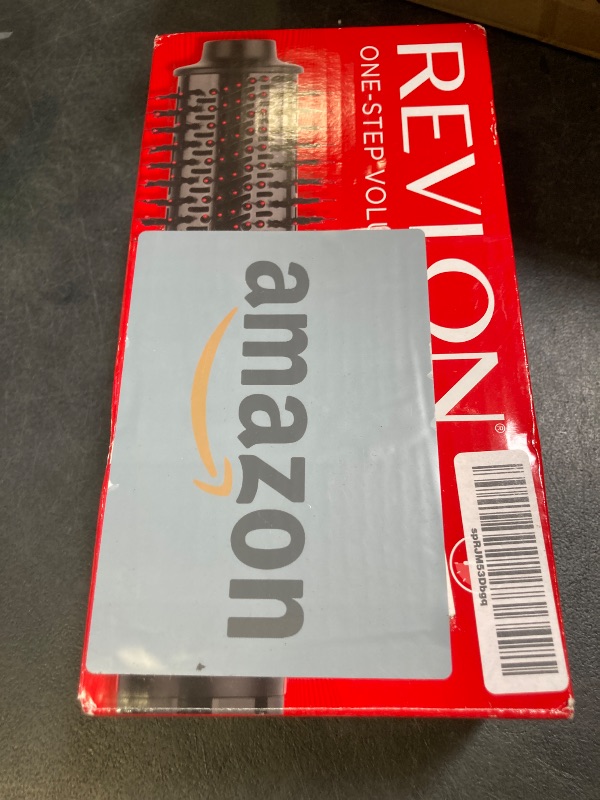 Photo 1 of REVLON One Step Volumizer Plus Hair Dryer and Styler | More Volume, Less Damage, and More Styling Control for Easy and Fast Salon-Style Blowouts, Plus Travel Friendly (Black)