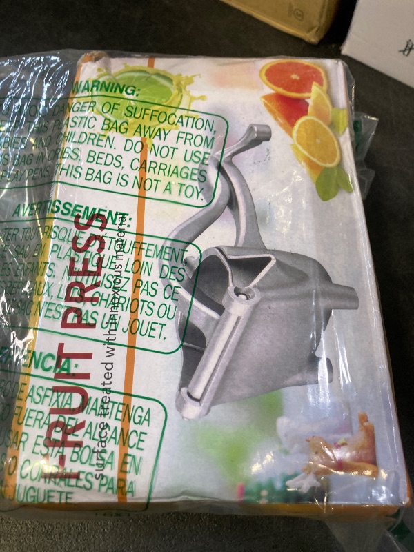 Photo 1 of 2026 New Upgraded Hand Juicer Squeezer Lemon Juicer Manual Hand Press with Ergonomic Grip, Easy to Use and Clean(1PC)