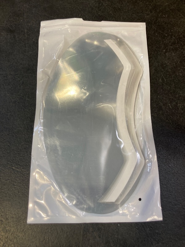 Photo 1 of 30 PCS Shower Face Eye Shields?Clear Visors Eye Protector Makeup Protective Eyebrow Shower Visor for Eyelash Extensions Eye Surgery Eyelid Surgery Lash Aftercare for Salon Supplies Eyelash Extensions