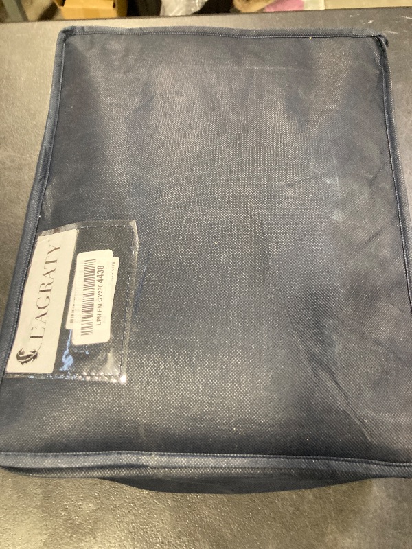 Photo 1 of L'AGRATY Weighted Blanket - 60"x80" 17lbs Cooling Breathable Heavy Blanket Microfiber Material with Glass Beads for Adult All-Season Summer Fall Winter Soft Thick Comfort