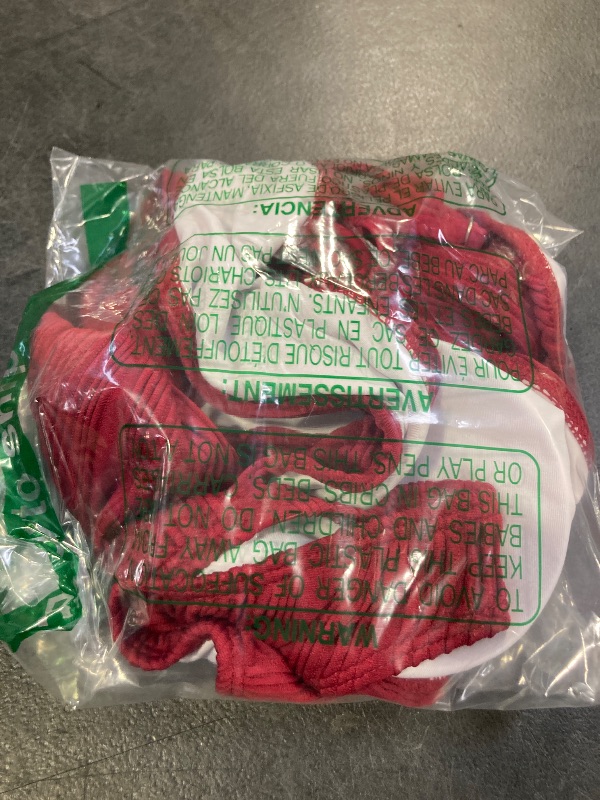 Photo 1 of Fanuerg Women's Ribbed Bikini Sets U Wire Adjustable Spaghetti Straps Swimsuit Textured Ruched Two Piece Bathing Suit Wine Red M