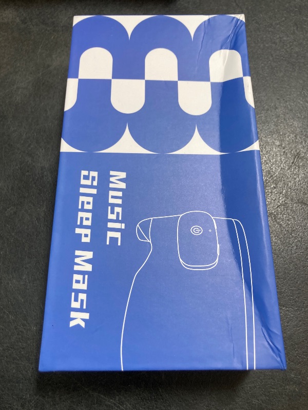 Photo 1 of Heated Sleep Mask with Bluetooth Headphones, Cordless Rechargeable Heating Eye Mask with Adjustable Heart Timer Music, Washable Sleeping Mask with Bluetooth Headphones for Dry Eyes (Blue)