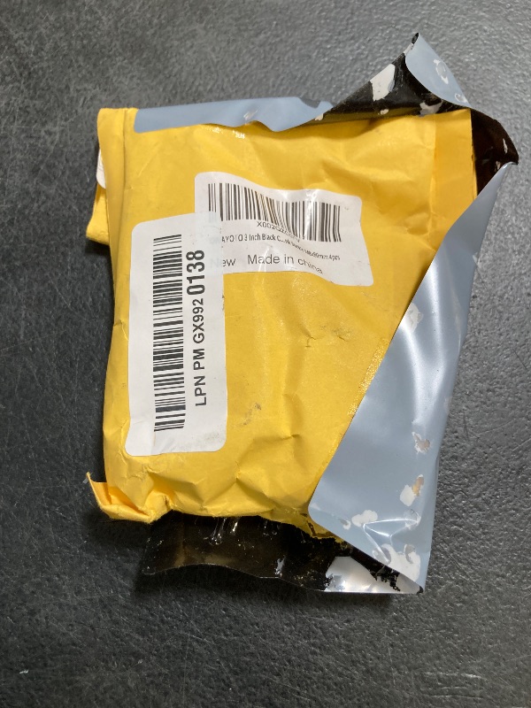 Photo 1 of OWAYOTO 3 Inch Black Carabiner Heavy Duty Spring Snap Hook D Shape Steel Clip Link Buckle M8x80mm 4pcs