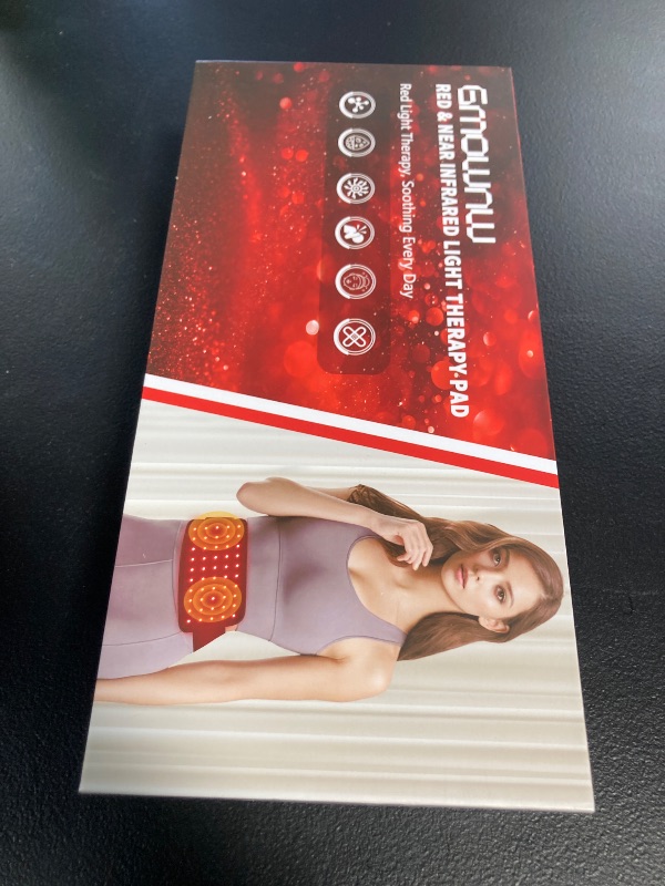 Photo 1 of Red Light Therapy Belt, 3 in 1 LED Bead Infrared Light Therapy for Body, Wearable Wrap with Timer for Back Shoulder Waist 660nm Red Light-Therapy & 850nm Infrared Light Device Home Use (Corded)