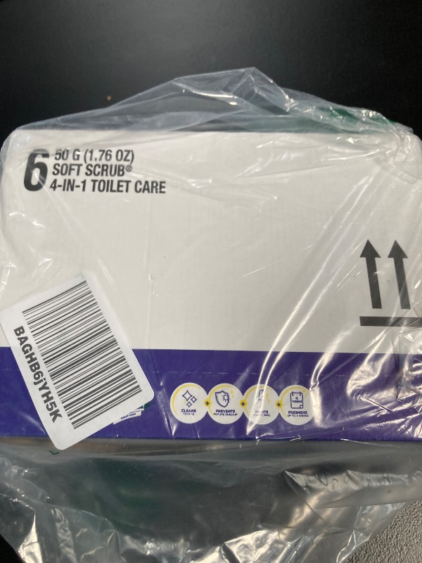 Photo 1 of Soft Scrub 4-in-1 Rim Hanger Toilet Bowl Cleaner, Sapphire Waters, 6 Count