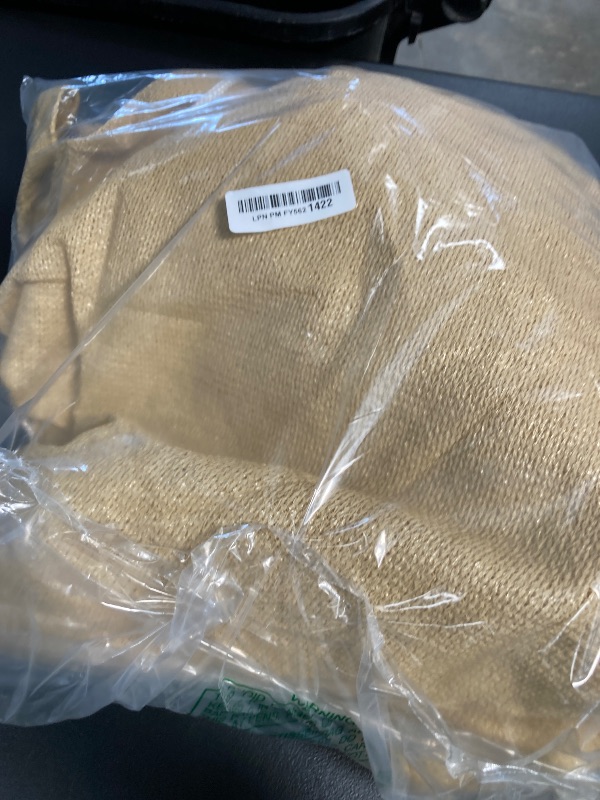 Photo 1 of Shade&Beyond Triangle Sun Shade Sail 16'X16'X16' Permeable Canopy Sand for Patio Garden Yard Deck Pergola (We Make Custom Size)