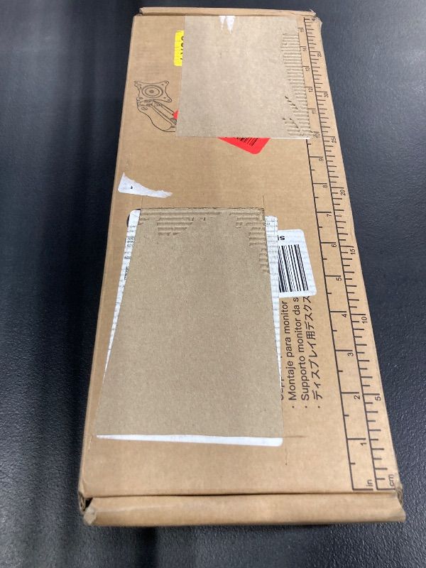 Photo 1 of HUANUO FlowLift™ Single Monitor Mount, 13 to 32 Inch Monitor Arm, Adjustable Monitor Stand, Vesa Mount with Clamp and Grommet Base - Fits 4.4 to 19.8lbs LCD Computer Monitors