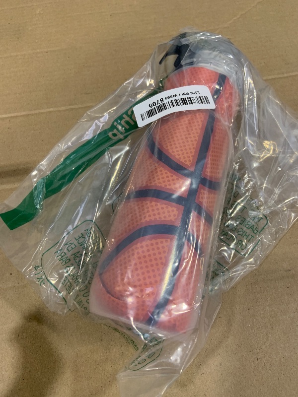 Photo 1 of O2COOL Mist 'N Sip Misting Water Bottle 2-in-1 Mist And Sip Function With No Leak Pull Top Spout Reusable Sports Water Bottle - 20 oz (Basketball)