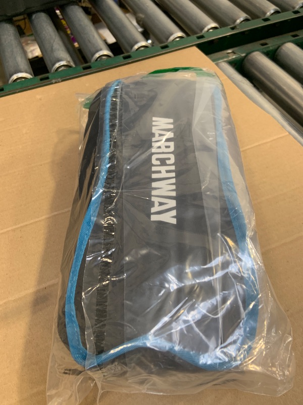 Photo 1 of MARCHWAY Lightweight Folding Camping Chair, Portable Foldable Compact for Outdoor Camp, Travel, Beach, Picnic, Festival, Hiking, Backpacking, Supports 330Lbs (Blue)