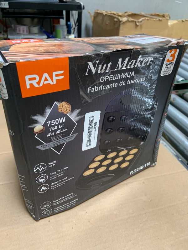 Photo 1 of 12 Walnut Cookie Maker, Non Stick Double Sided Walnut Cookie, Electric Maker Mold Maker Mini Nut Waffle Bread Machine Sandwich Iron,Toaster Baking