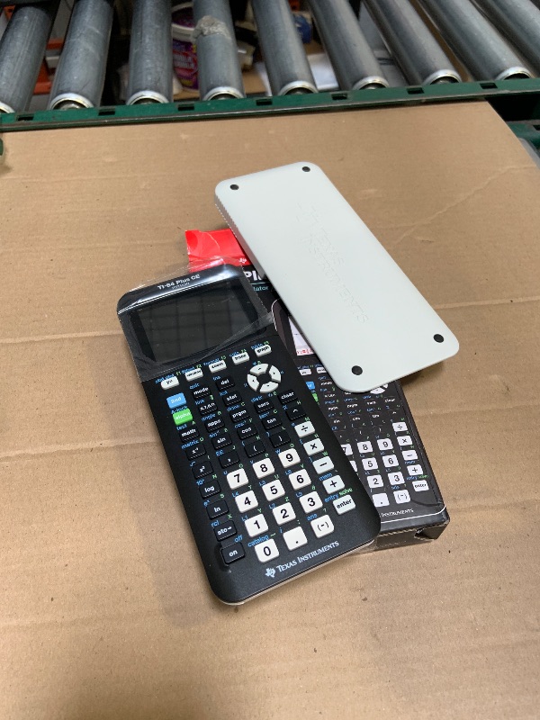 Photo 1 of Texas Instruments TI-84 Plus CE Color Graphing Calculator, Black