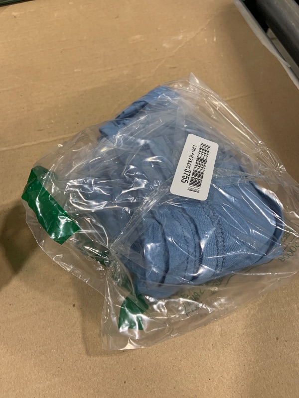 Photo 1 of NTSWZYS Rompers for Women Casual Oversized Athletic Jumpsuits Short Sleeve Workout Overalls Hot Shot Tee Romper with Pockets(TI-GreyBlue,S)