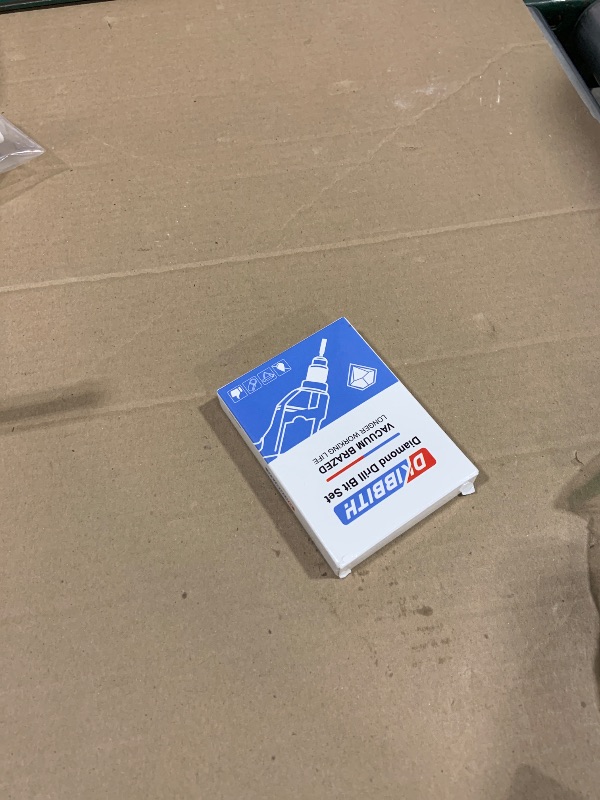 Photo 1 of 5-Pack 3/8" Dry Diamond Core Drill Bits Set, 10mm Tile Drill bits for Ceramic Porcelain Marble Granite Tile Stone Glass Brick, Integrated Coolant for Fast Dry Drilling, Round Shank, with Storage Case