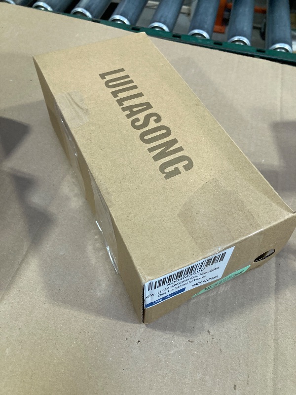 Photo 1 of LULLASONG Silver Kitten Heels Sandals Low Heels Slip On Slides 2 Inch Heeled Square Open Toe Sandals for Women