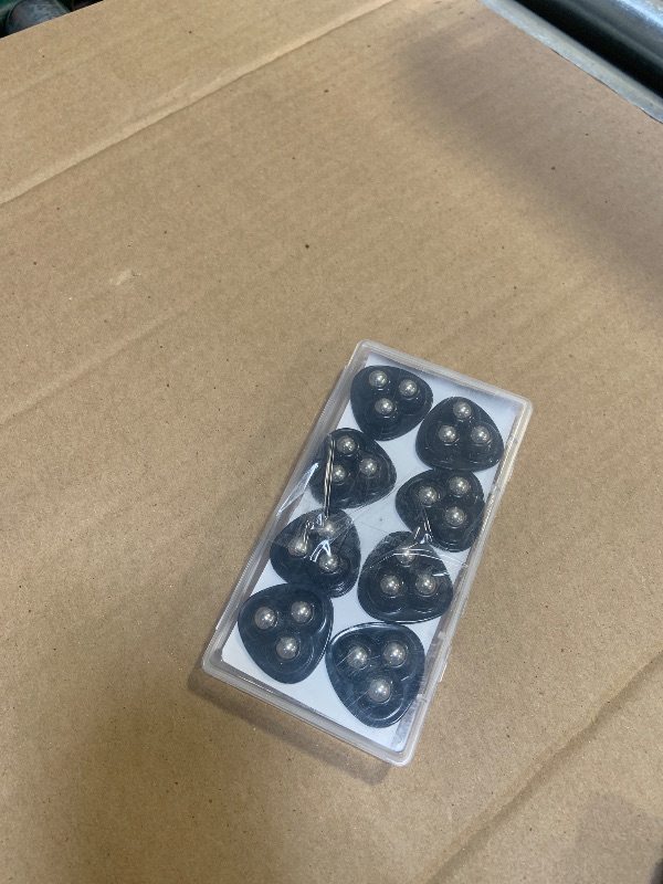 Photo 1 of Appliance Casters - Furniture Sliders & Appliance Rollers for Kitchen, Coffee Machine, Blender, Oven - Helps Mom or Wife Easily Solve Countertop Sliding (Black, 8pcs)
