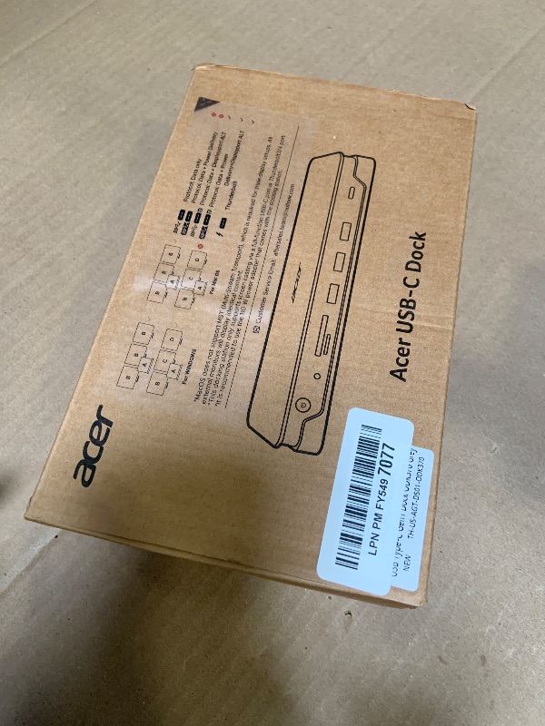 Photo 1 of Acer Premium 13-in-1 Docking Station with 110W PD & Triple Monitor Support | Dual 4K HDMI and DP,5Gbps USB A/C,Gigabit Ethernet,Security Lock | Laptop Docking Station for Windows/Dell/HP/Lenovo/Asus