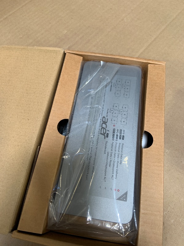 Photo 1 of Acer Premium 13-in-1 Docking Station with 110W PD & Triple Monitor Support | Dual 4K HDMI and DP,5Gbps USB A/C,Gigabit Ethernet,Security Lock | Laptop Docking Station for Windows/Dell/HP/Lenovo/Asus
