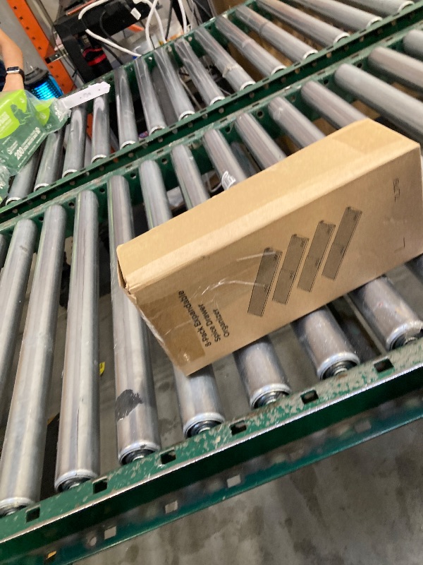 Photo 1 of PanPanPal Spice Drawer Organizer, 8 Pack Clear Seasoning Organizer Rack, Expandable From 11" to 22" Wide Kitchen Spice Rack Organizers for Drawer, Countertop (Jars Not Included)