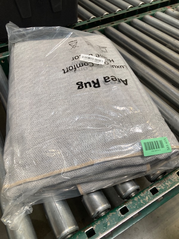 Photo 1 of 3x10 Washable Hallway Runner Rug: Soft Kitchen Rugs Non Slip Floor Runner with Rubber Backing for Living Room Bedroom Entryway Indoor Farmhouse Carpet Runners (Beige/Brown/Grey, 3x10)