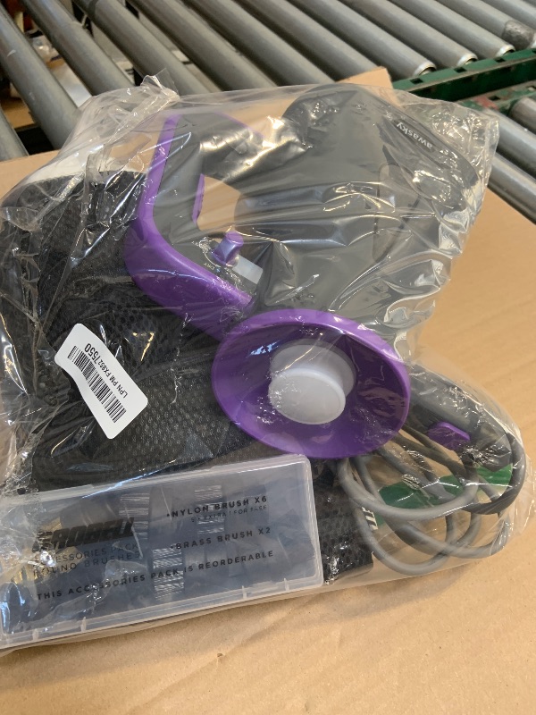 Photo 1 of awasky Steam Cleaner Handheld: 1200W Fast 10-Sec Heat-Up-750mL (25oz) Tank-No Cooling-Refill Anytime-Lockable Steam Trigger-14-Piece Kit Hand Held Steamer for Home Car Grout Tile Cleaning Grey