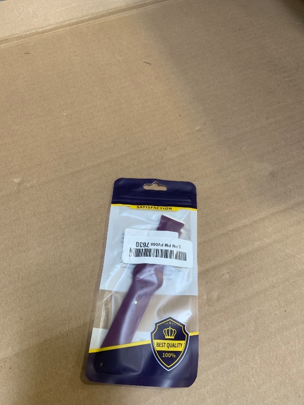 Photo 1 of Vanjua Band Compatible with Fitbit Sense 2 / Sense Bands, Fitbit Versa 4 / Versa 3 Bands Women Men, Soft Silicone Replacement Strap for Fitbit Sense 2 / Versa 4 Smart Watch (Purple, Small)