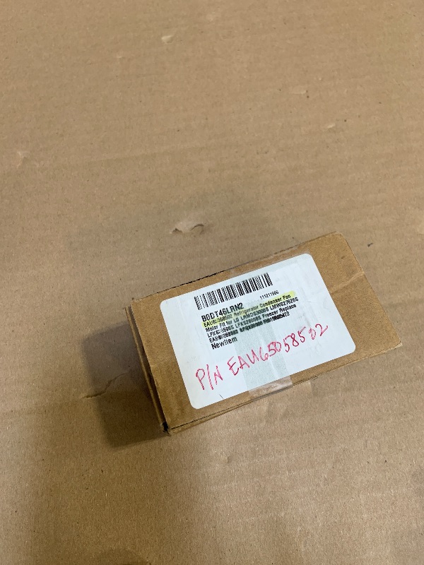 Photo 1 of EAU65058502 Refrigerator Condenser Fan Motor Fit for LG LRMDS3006S LMWS27626S LFXS26596S LFXS28968S Freezer Replace EAU65058501 AP7178309 PS16662422 EAP16662422 Evapoartor Fan Motor