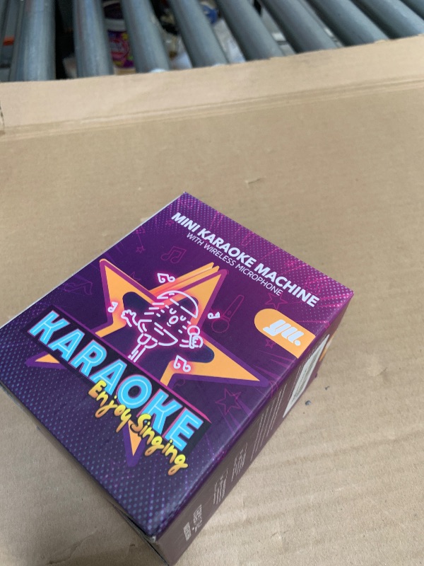 Photo 1 of YLL Karaoke Machine for Kids, Portable Mini Speaker with 2 Wireless Microphones, TOP Kids Gifts for Girls Ages 3, 4, 5, 6, 7, 8, 9, 10+ Years Old, 4-12th Birthday Easter Present Toy Party (Purple)