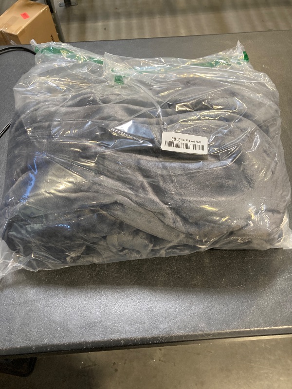 Photo 1 of LaffyLo Electric Heated Blanket Full Size 72"×84", Breathable & Luxurious Flannel, Soft Warm Gift with Over-Heat Protection, 4 Heating Levels & 10 H Auto Shut Off, Machine Washable, Dark Grey