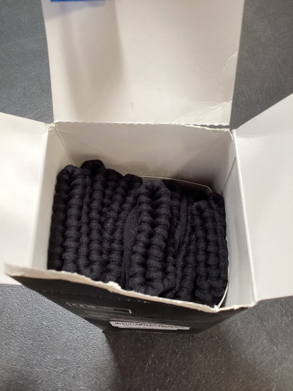 Photo 1 of DarkCom Striped Crew Socks Seamless, or Solid Cotton Tube Socks, Casual Comfort 5 Pairs for Women and Men