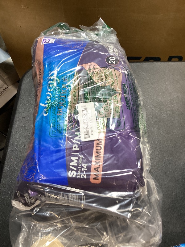 Photo 1 of Always Discreet Boutique Incontinence and Postpartum Underwear for Women, Maximum Protection, Small/Medium, Black, 20 Count