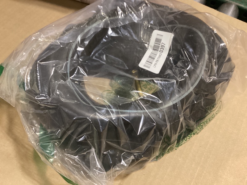 Photo 1 of 1pc. AR-PRO 4.10/3.50-5 Heavy Duty Replacement Inner Tube with TR-87 Bent Valve Stem) - for Wheelbarrows, Mowers, Hand Trucks and More