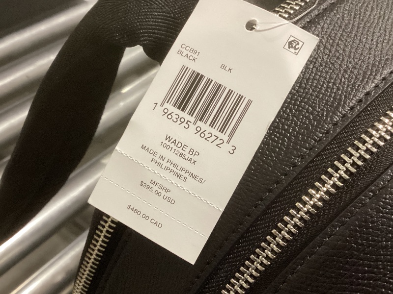 Photo 1 of COACH Women's Wade Backpack, Black, One Size