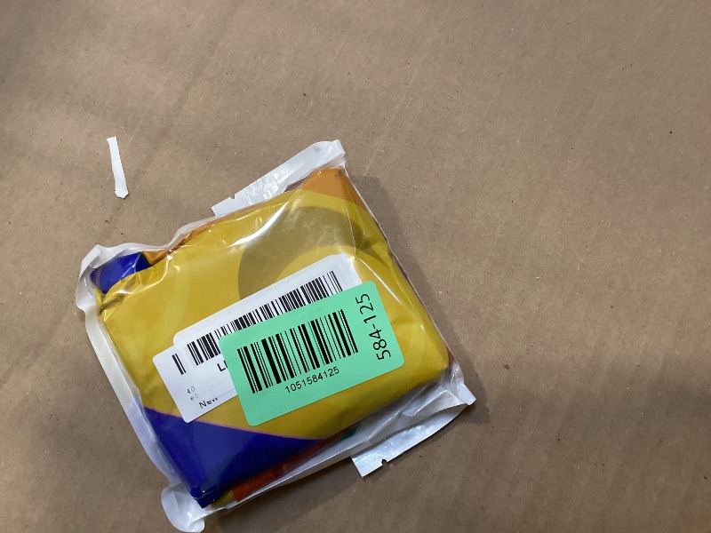 Photo 1 of 40 Inch Building Block Number Balloon, Colorful Number Block Foil Balloons Large Big Numbers Helium Balloon for Girls Boys 6th Birthday Brick Theme Party Decorations (Number 6)