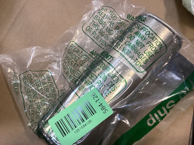 Photo 1 of Home Zone Living Automatic Foaming Hand Soap Dispenser with Stainless Steel Cover, Adjustable Output and Refillable Pump for Kitchen and Bathroom Sinks