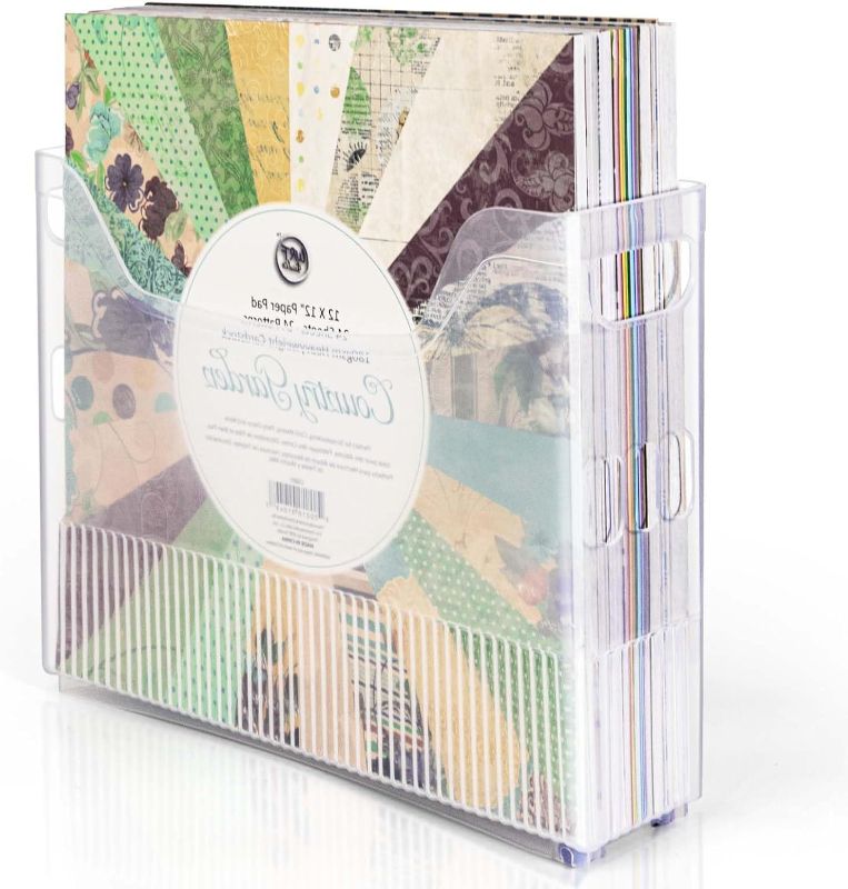 Photo 1 of 1pc dndsim 12x12 Paper Storage, Scrapbook Paper Storage, 12x12 paper storage organizer,for Holding scrapbook organizer, Card Stock