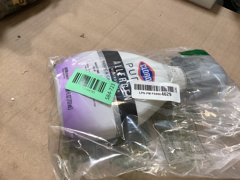 Photo 1 of Clorox PURE Allergen Neutralizer Fabric and Carpet Spray, Nighttime Calm, 26 Fluid Ounces