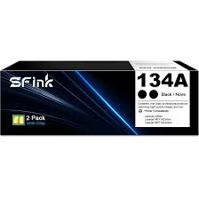 Photo 1 of 134A Toner Cartridge 2 Pack Black Compatible for HP