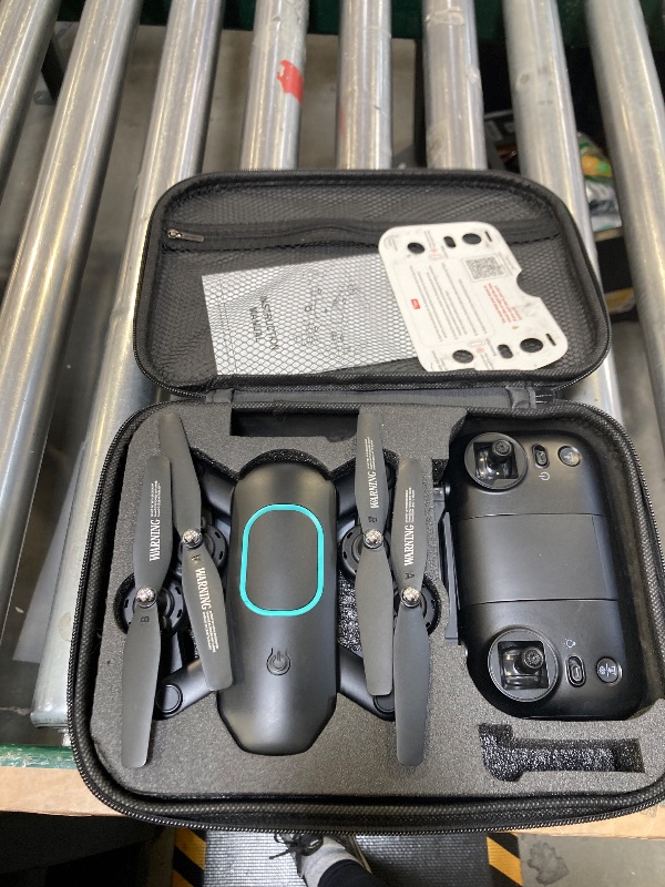 Photo 1 of Camera, Remote Control Quadcopter, Foldable Wifi FPV Drone With Altitude Hold And Trajectory Flight, 3-Speed Adjustable, USB Rechargeable, Indoor Outdoor Use